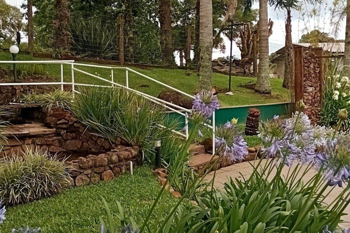 Apartamento No Residencial Village No Centro De Gramado, Com Piscina Aquecida E Hidromassagem ภายนอก รูปภาพ